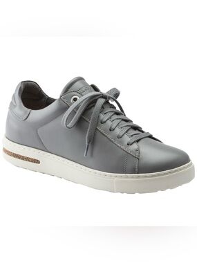 Birkenstock Gray Leather Bend Low Sneakers 46